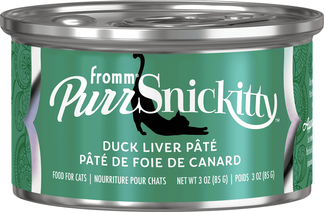 Fromm PurrSnickitty - Chat Adulte Pâté de Foie de Canard - Nourriture Humide pour Chats