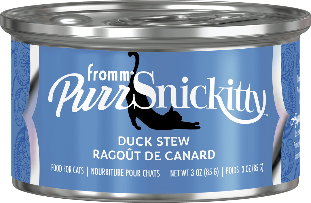Fromm PurrSnickitty - Chat Adulte Ragoût de Canard - Nourriture Humide pour Chats