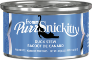 Fromm PurrSnickitty - Chat Adulte Ragoût de Canard - Nourriture Humide pour Chats