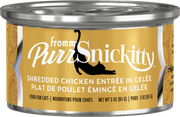 Fromm PurrSnickitty - Chat Adulte Poulet Émincé en Gelée - Nourriture Humide pour Chats