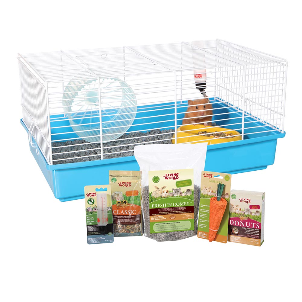 Living World - Cage Équipée - Cage pour Hamsters