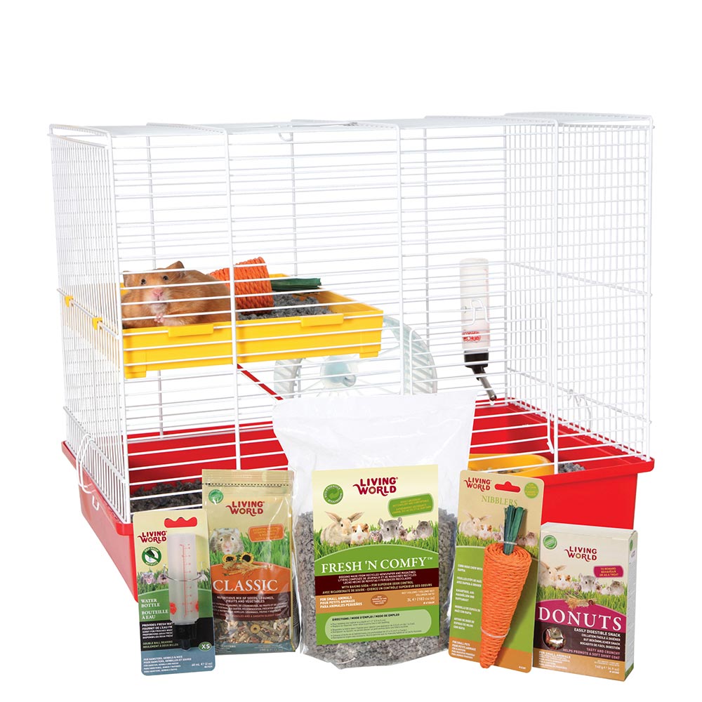 LW Cage Cage Équipée De Luxe pour Hamster