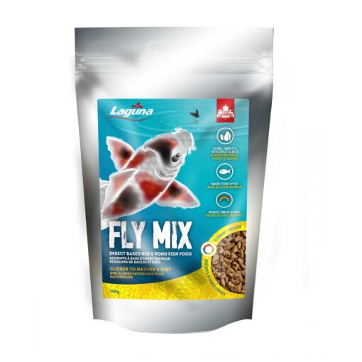 Laguna - Mélange Fly Mix Larves de Mouche Soldat - Nourriture pour Koïs et Poissons Rouges