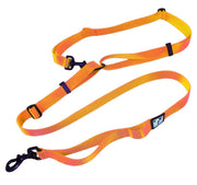 CHIEN BLANC Laisse Multi-Snaphook Orange