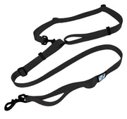 CHIEN BLANC Laisse Multi-Snaphook Noir