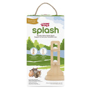 Living World - Support en Bois Splash pour Bouteille à Eau - Accessoire pour Rongeurs