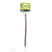 Living World - Perchoir Knot-A-Rope en Coton Multicolore - Perchoir pour Oiseaux