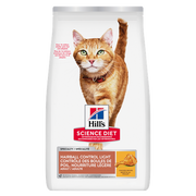 Hill's Science Diet - Contrôle des Boules de Poils, Légère, Poulet - Nourriture Sèche pour Chats Adultes