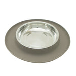 Voir l’image dans la galerie, Messy Cats - Gamelle Simple en Acier Inoxydable avec Base en Silicone - Bol pour Chats