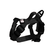 CHIEN BLANC Mini Harnais 3-12lb Noir