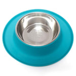Voir l’image dans la galerie, Messy Mutts - Gamelle Simple en Acier Inoxydable avec Base en Silicone - Bol pour Chiens