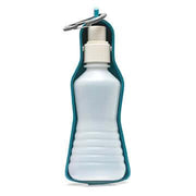*MESSY MUTTS Abreuvoir Voyage Plastique Bleu