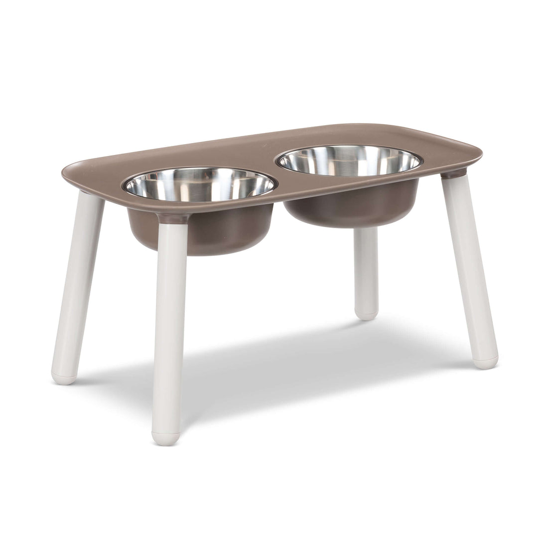 Messy Mutts - Gamelle Double Surélevée Ajustable - Bol pour Chiens