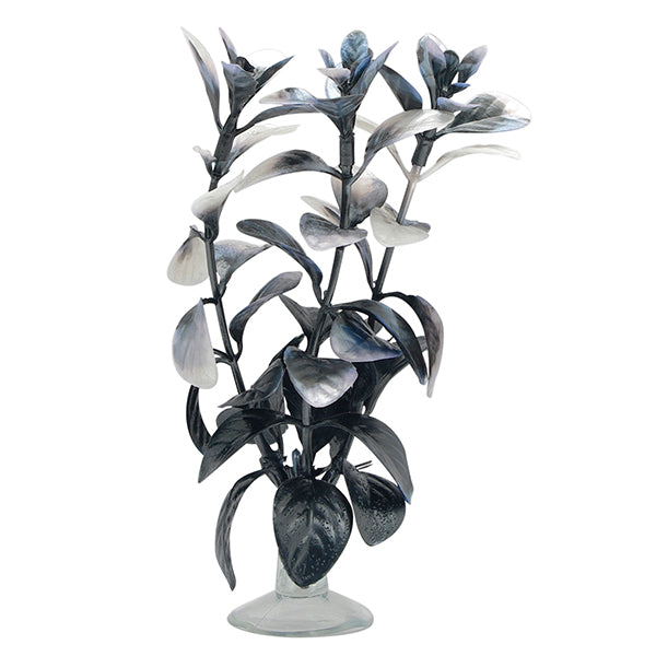Marina Betta - Plante Ludwigia Rouge avec Ventouse - Plante Artificielle pour Aquariums