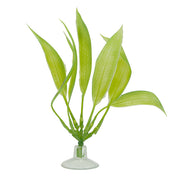 Marina Betta - Plante Épée d'Amazone avec Ventouse - Plante Artificielle pour Aquariums