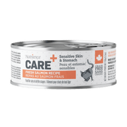 Nutrience Care - Chat Peau et Estomac Sensibles, Pâté de Saumon - Nourriture Humide Sans Grains pour Chats