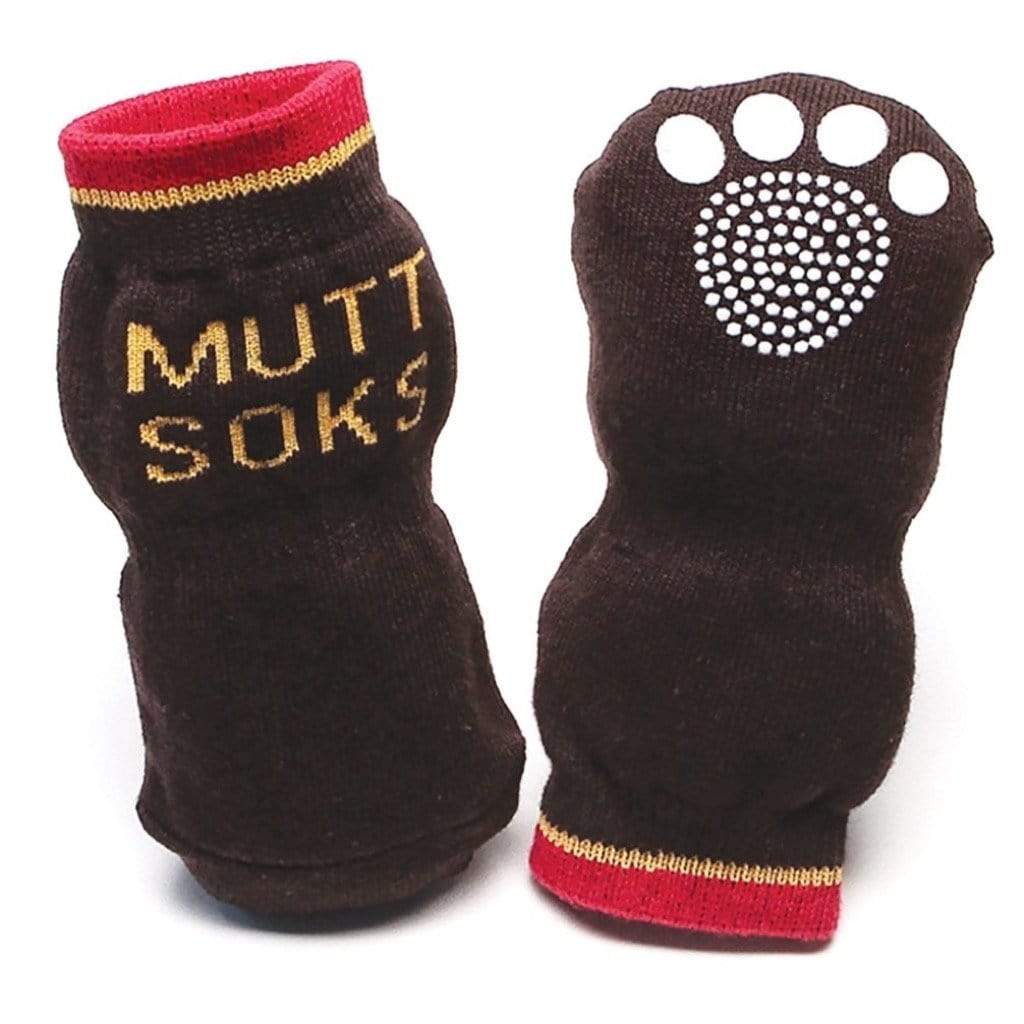 *MUTTLUKS Muttsoks XS Gris x4
