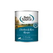 NutriSource - Poulet et Riz - Nourriture Humide en Pâté pour Chiens