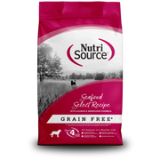 NutriSource - Chien Fruits de Mer (Seafood Select) - Nourriture Sèche Sans Grains pour Chiens