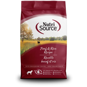 NutriSource - Chien Adulte Boeuf et Riz - Nourriture Sèche pour Chiens