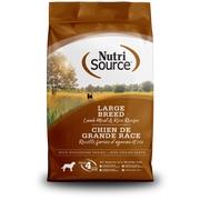 NutriSource - Chien Grande Race - Agneau et Riz - Nourriture Sèche pour Chiens