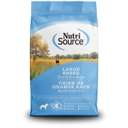 NutriSource Grains Santé - Truite et Riz - Nourriture Sèche pour Chiens de Grandes Races