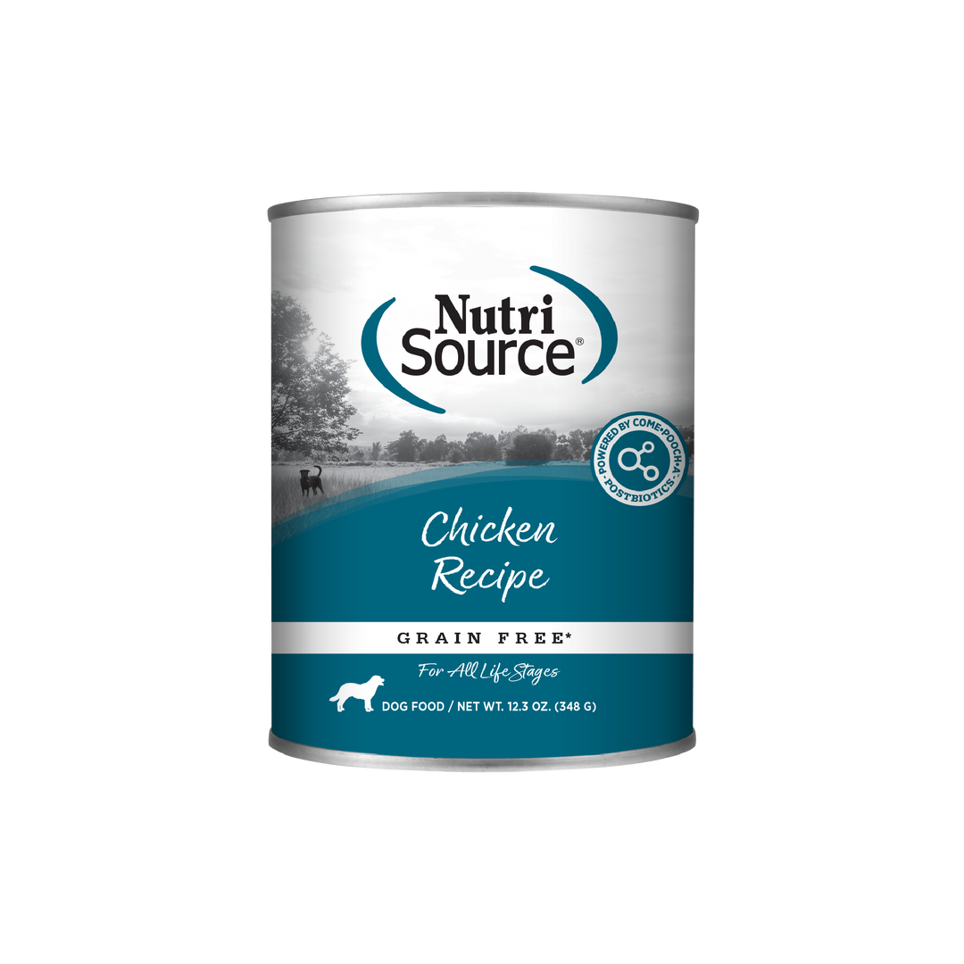 NutriSource - Chien Pâté de Poulet - Nourriture Humide Sans Grains pour Chiens