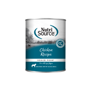 NutriSource Sans Grains - Pâté Poulet - Nourriture Humide pour Chiens