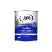 NutriSource - Chien Pâté de Bison et Poulet (Heartland Select) - Nourriture Humide Sans Grains pour Chiens