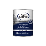 Voir l’image dans la galerie, NutriSource Sans Grains - Pâté Woodlands Select (Bison, Dinde et Foie de Porc) - Nourriture Humide pour Chiens