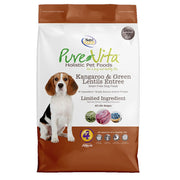 NutriSource PureVita - Chien Kangourou et Lentilles - Nourriture Sèche à Ingrédients Limités Sans Grains pour Chiens
