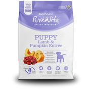 NutriSource PureVita Sans Grains - Agneau et Citrouille - Nourriture Sèche à Ingrédients Limités pour Chiots