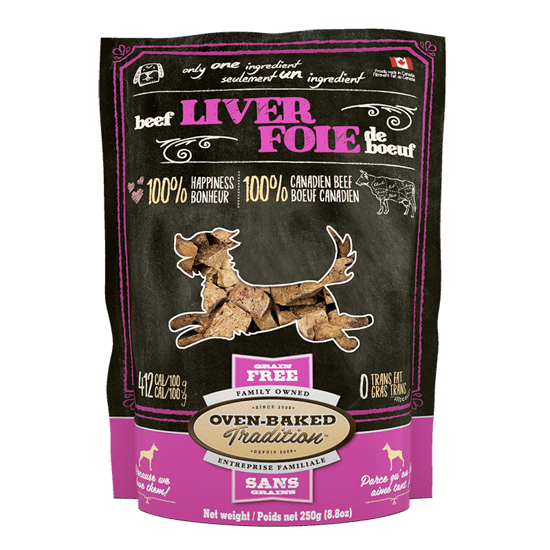 Oven-Baked Tradition - Foie de Boeuf Déshydraté - Gâteries pour Chiens