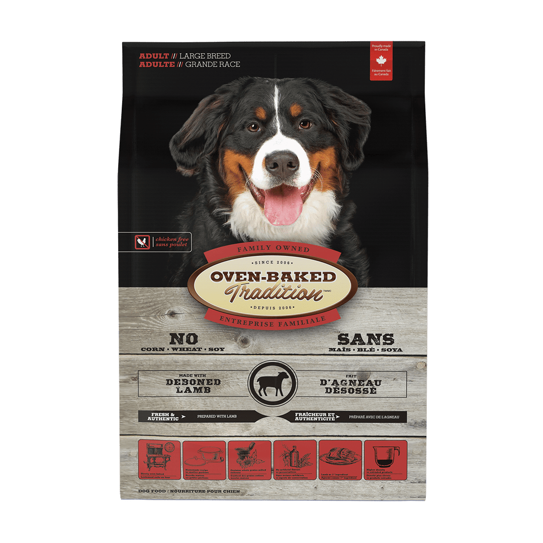 Oven-Baked Tradition - Chien Grande Race Agneau Désossé  - Nourriture Sèche pour Chiens