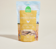 Open Farm Lyophilisé - Galettes de Poulet Rustique - Nourriture Sèche Sans Grains pour Chiens