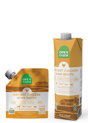 Open Farm - Chien Bouillon d'Os de Poulet - Garniture pour Chiens et Chats  en Pochette