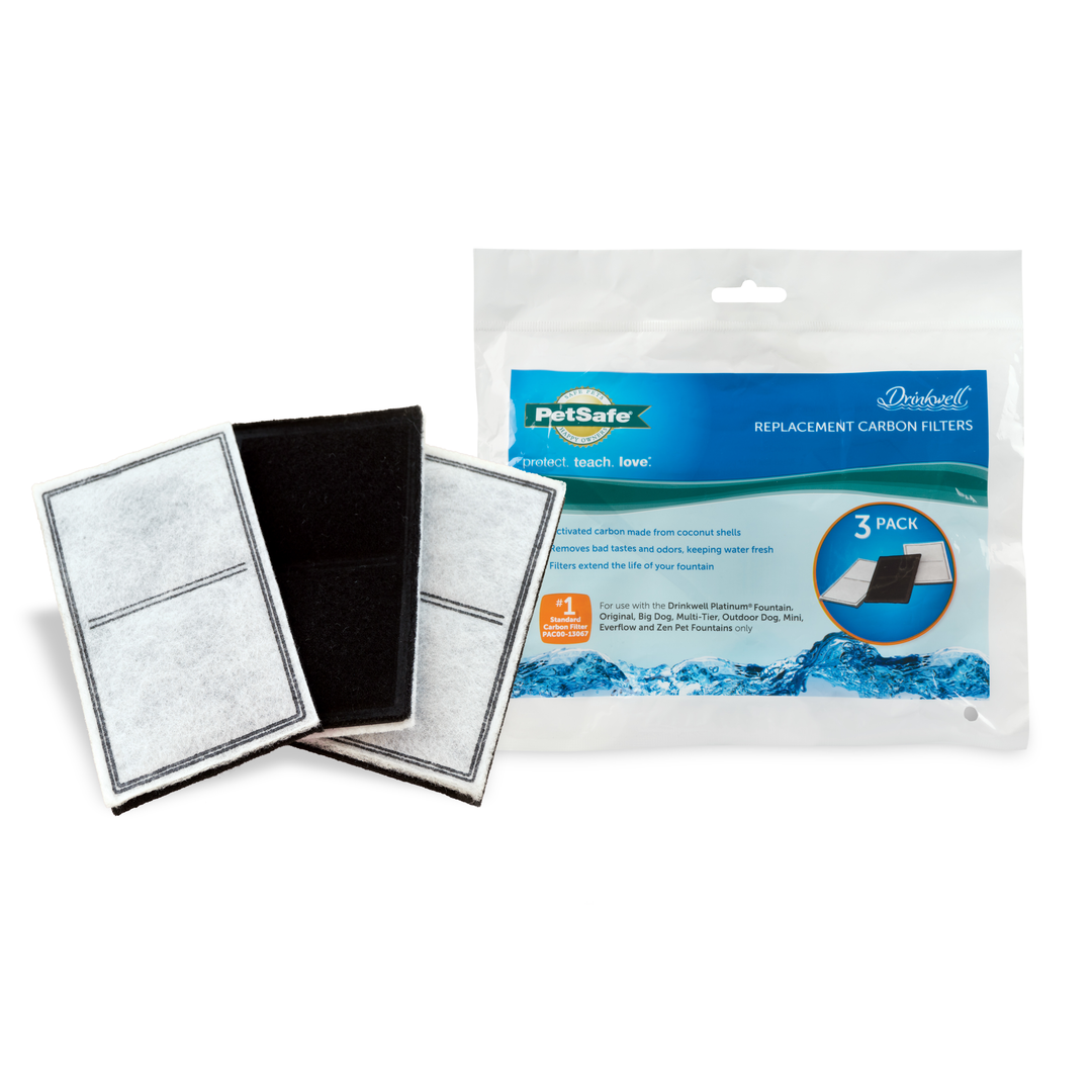 Petsafe - Drinkwell Filtres de Remplacement au Charbon - Accessoire de Fontaine pour Chiens et Chats