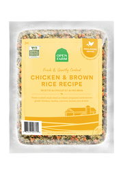 Open Farm - Poulet et Riz Brun - Nourriture Fraîche, Doucement Cuite et Surgelée pour Chiens