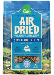 Open Farm - Chien Terre et Mer - Nourriture Séchée à l'Air Sans Grains pour Chiens