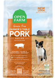 Open Farm Sans Grains - Porc Paysan - Nourriture Sèche pour Chiens