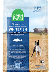 Open Farm Sans Grains - Poisson Blanc (Prise du Jour) - Nourriture Sèche pour Chiens