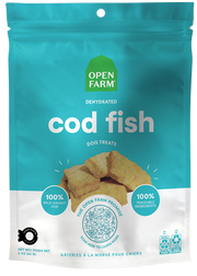 Open Farm - Poisson de Morue - Gâteries Déshydratées pour Chiens
