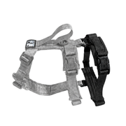 CHIEN BLANC HORIZON Rallonge Amovible Harnais Noir S