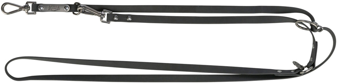 CITYSTYLE Laisse Ajustable en PVC L/XL Noir