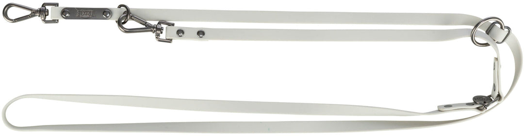 CITYSTYLE Laisse Ajustable en PVC S/M Gris Clair