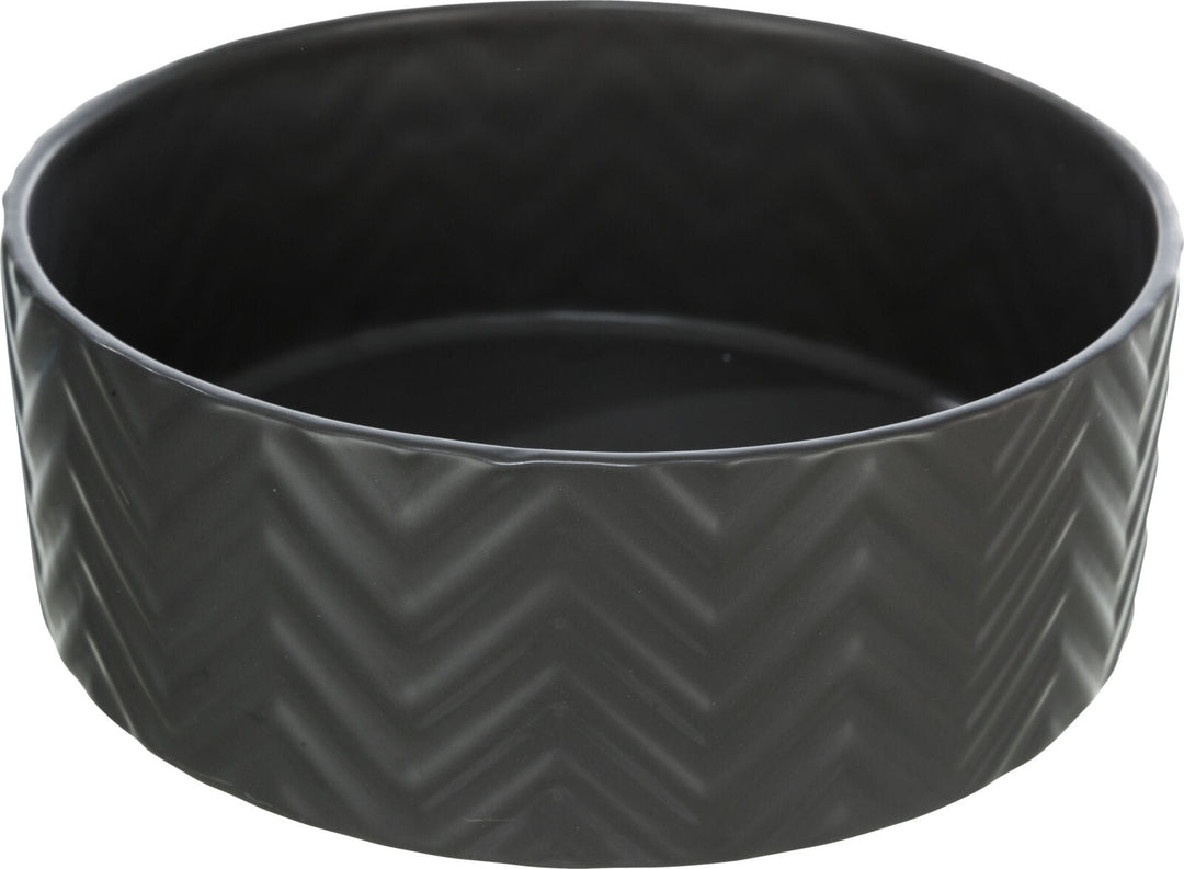 *TRIXIE Bol Céramique 1.6L Noir