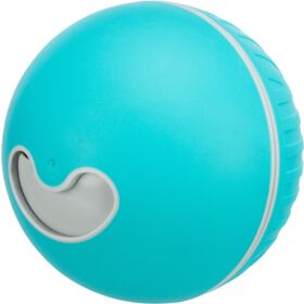 TRIXIE Jouet Chien Snack Balle Treat Tumble TPR 7.5cm Bleu