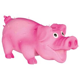 TRIXIE Jouet Chien Cochon de Latex 10cm
