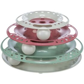 TRIXIE Jouet Chat Tour de Plastique avec Balles