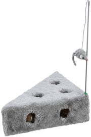 TRIXIE Jouet Chat Fromage avec Agace-Chat et Balles 36x8x26cm